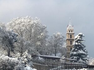 Bursa Öğretmenevi Balkon Kış Manzarası